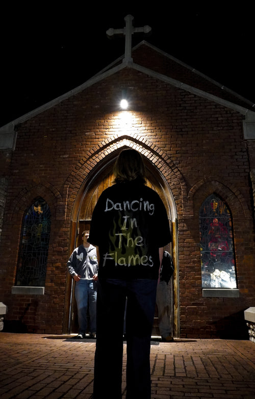 Classic Frayed Cropped-Boxy Tee