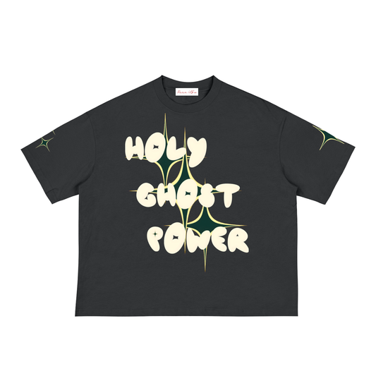 Holy Ghost Power | Short Sleeve Boxy Tee